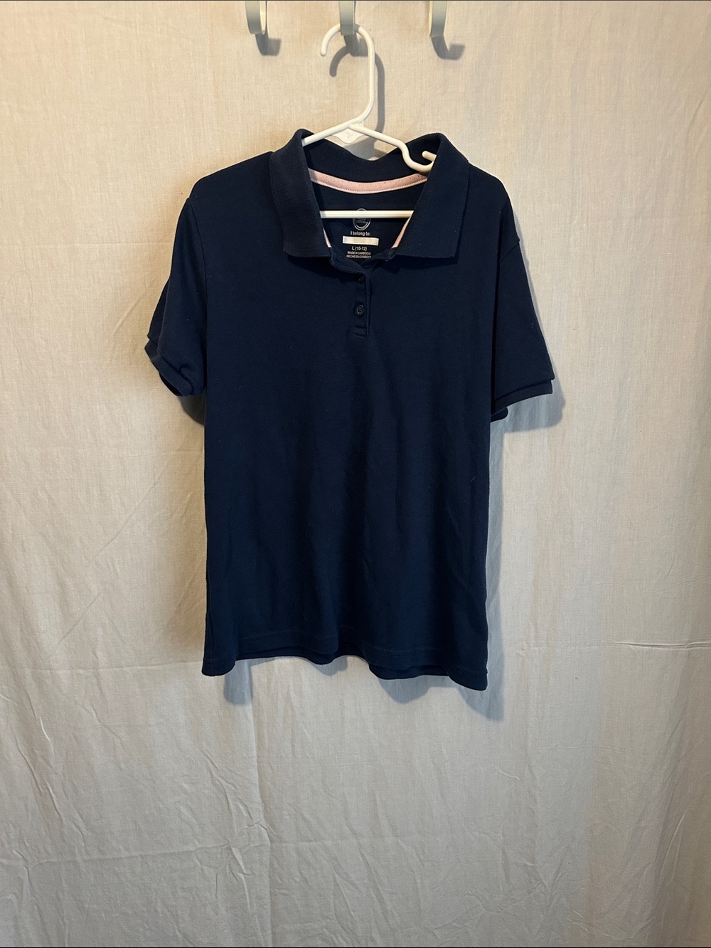 wonder nation Navy Blue Polo Shirt